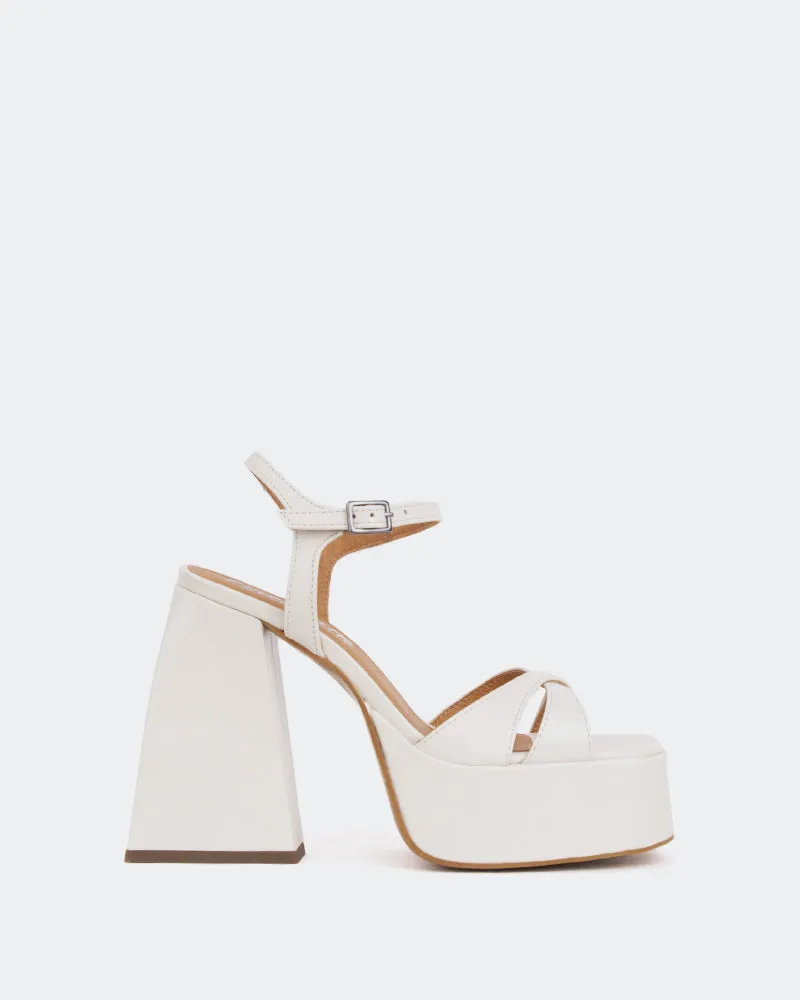 Endless Off White Leder/Cuir Blanc Cassé
