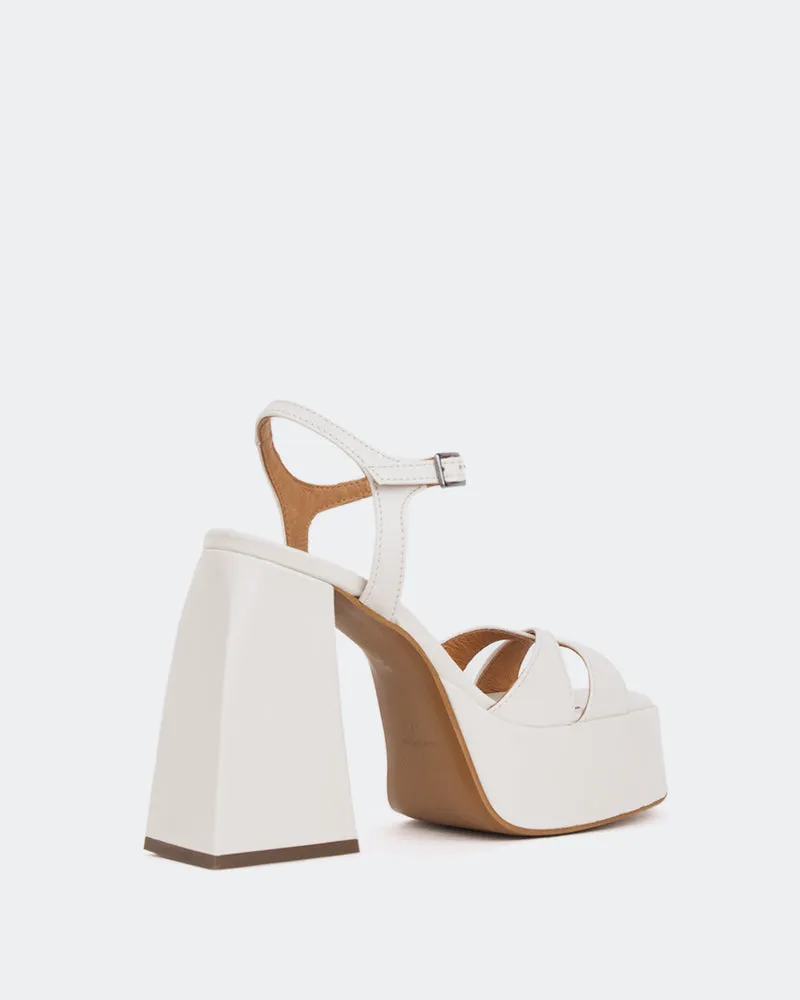 Endless Off White Leder/Cuir Blanc Cassé
