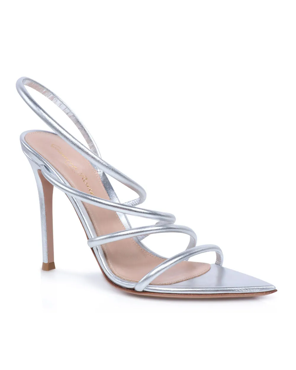 Ettie Sandale in Silber