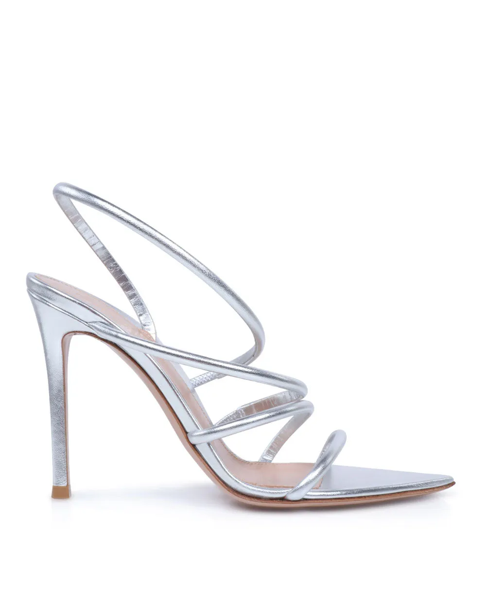 Ettie Sandale in Silber