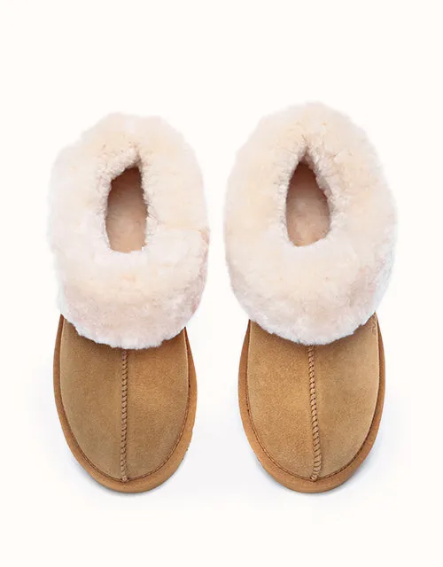 EVERAU® Homey Pantoffel Wildleder UGG Schuhe