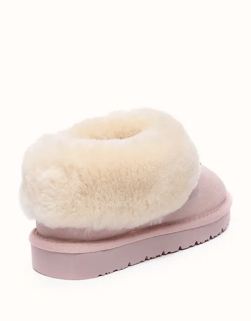 EVERAU® Homey Pantoffel Wildleder UGG Schuhe