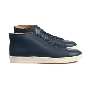 Everdon Wholecut Mid - Marineblau Veg Tan Kalbsleder