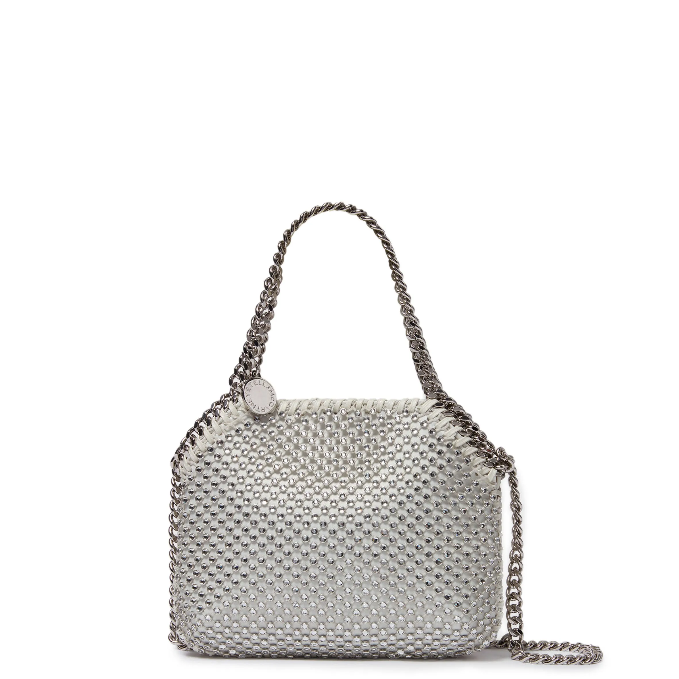 Falabella Abend Kristall Mesh, Auster Taschen_Stella Mccartney_Taschen