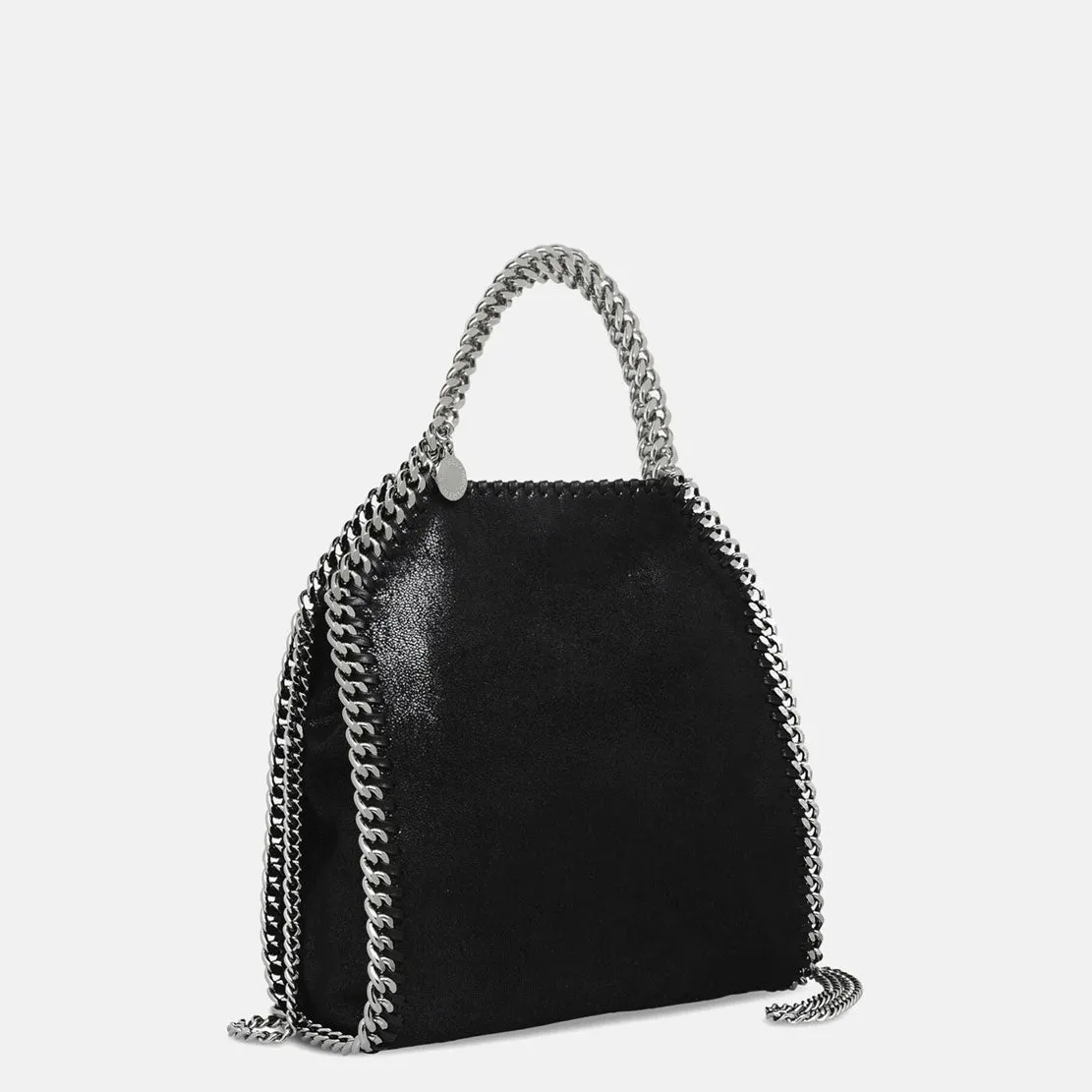 Falabella Mini Tragetasche Eco Deer, Schwarz (S) Taschen_Stella Mccartney_Taschen