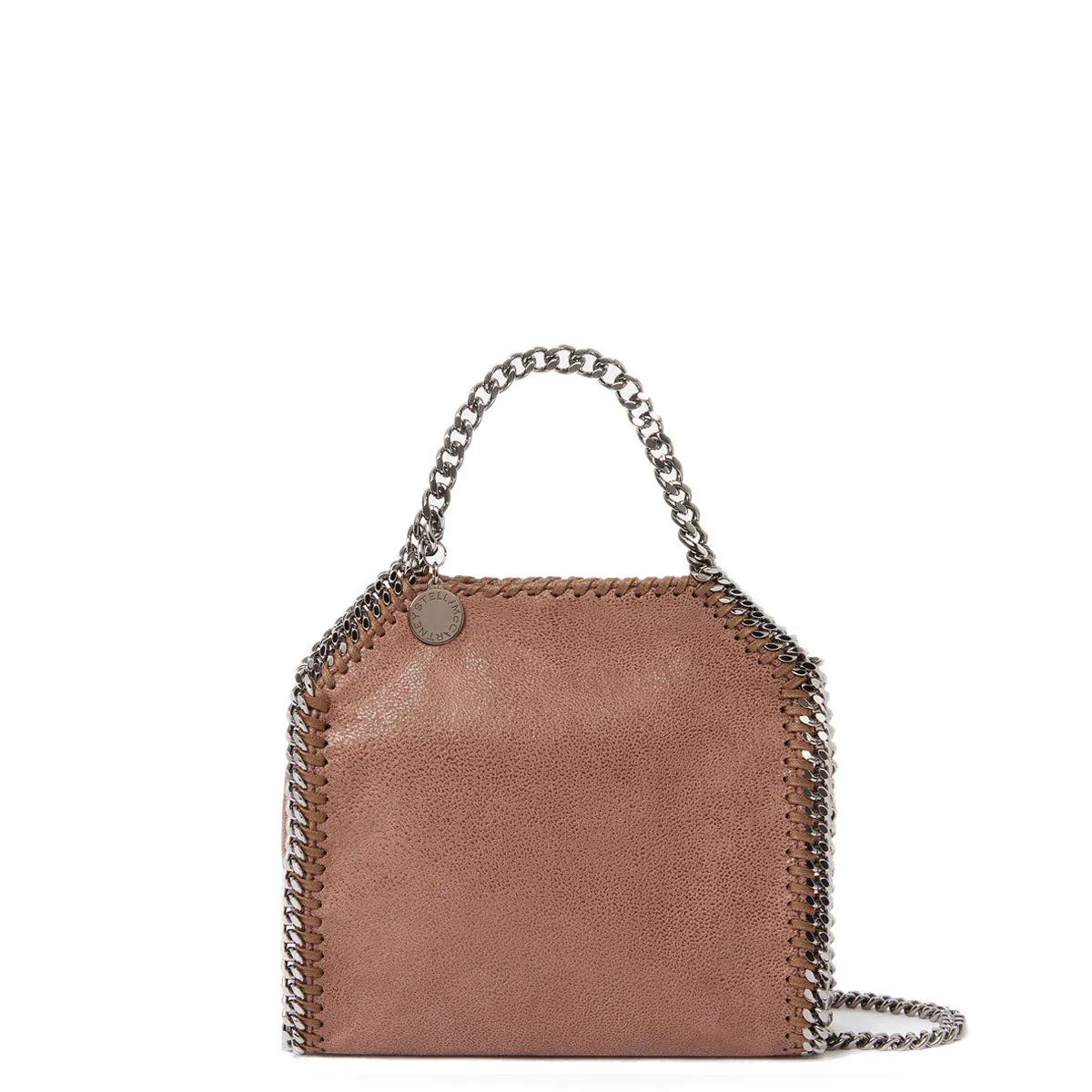 Falabella Mini Tragetasche Eco Deer (S), Dunkelgraubraune Taschen_Stella Mccartney_Taschen