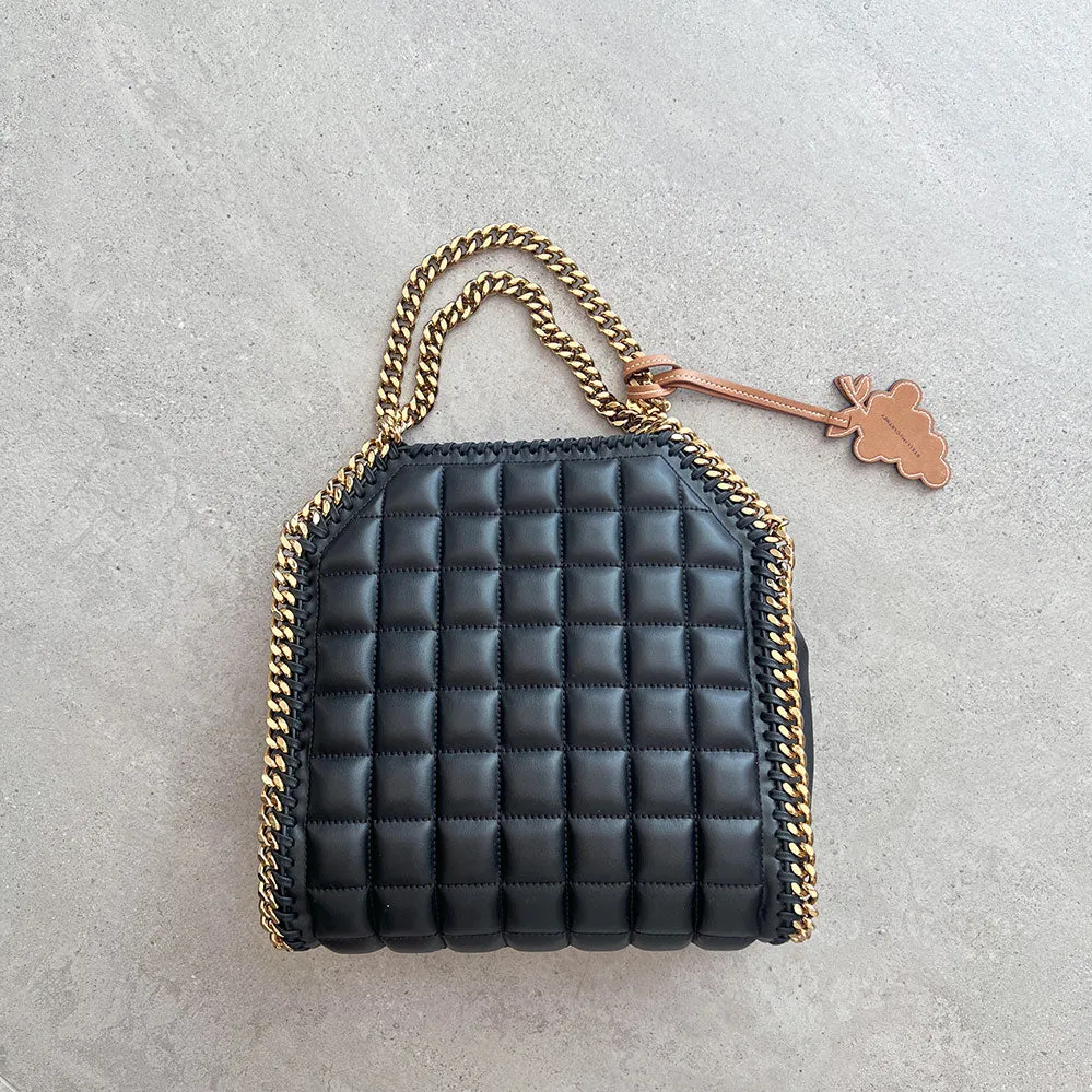 Falabella Mini Stepptasche (G), Schwarze Taschen_Stella Mccartney_Taschen