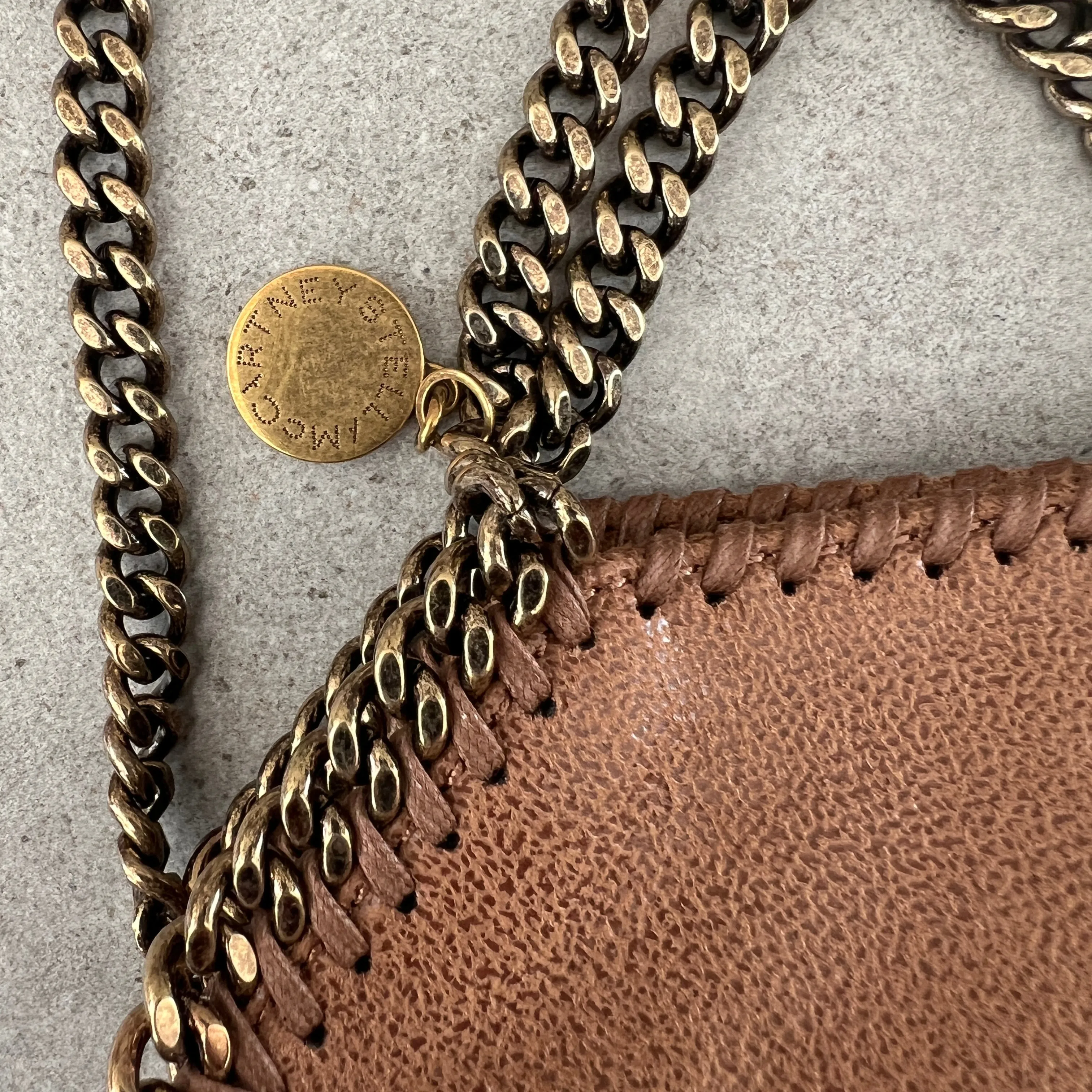 Falabella Mini-Tasche Eco Deer (AG), Pekannuss-Taschen_Stella Mccartney_Taschen