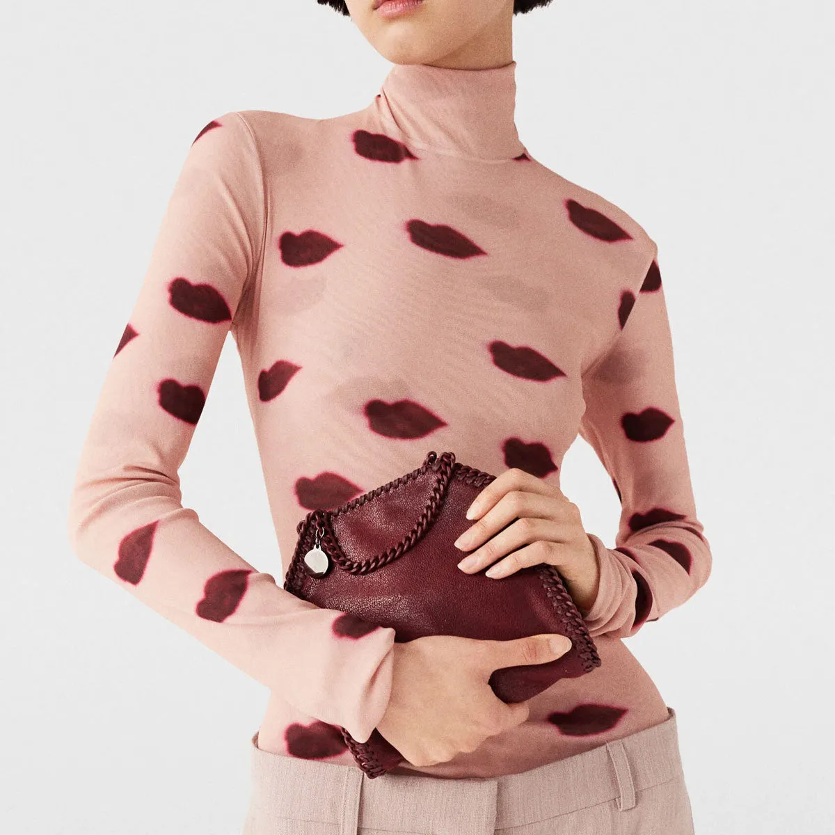 Falabella Mini-Tasche Eco Deer, Rubin Taschen_Stella Mccartney_Taschen