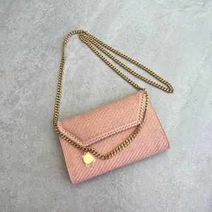 Falabella WOC Gewebtes Wildleder, Blush Taschen_Stella Mccartney_Taschen
