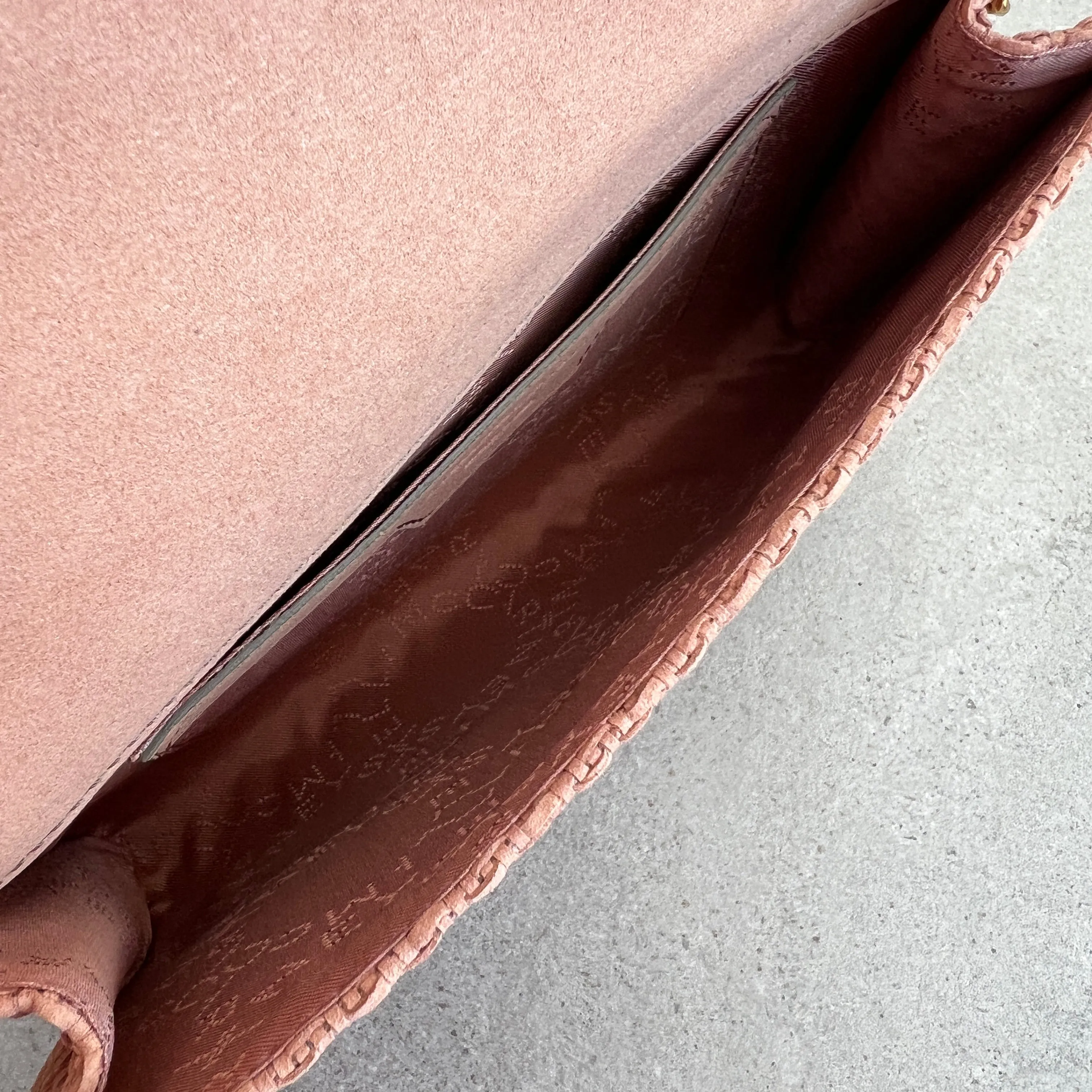 Falabella WOC Gewebtes Wildleder, Blush Taschen_Stella Mccartney_Taschen