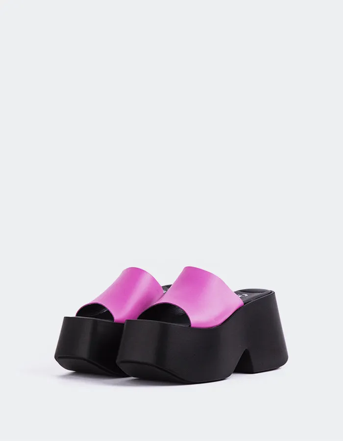 Fidèle Fucshia Leder