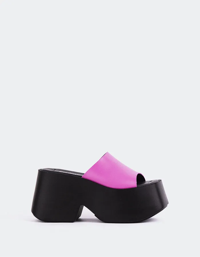 Fidèle Fucshia Leder