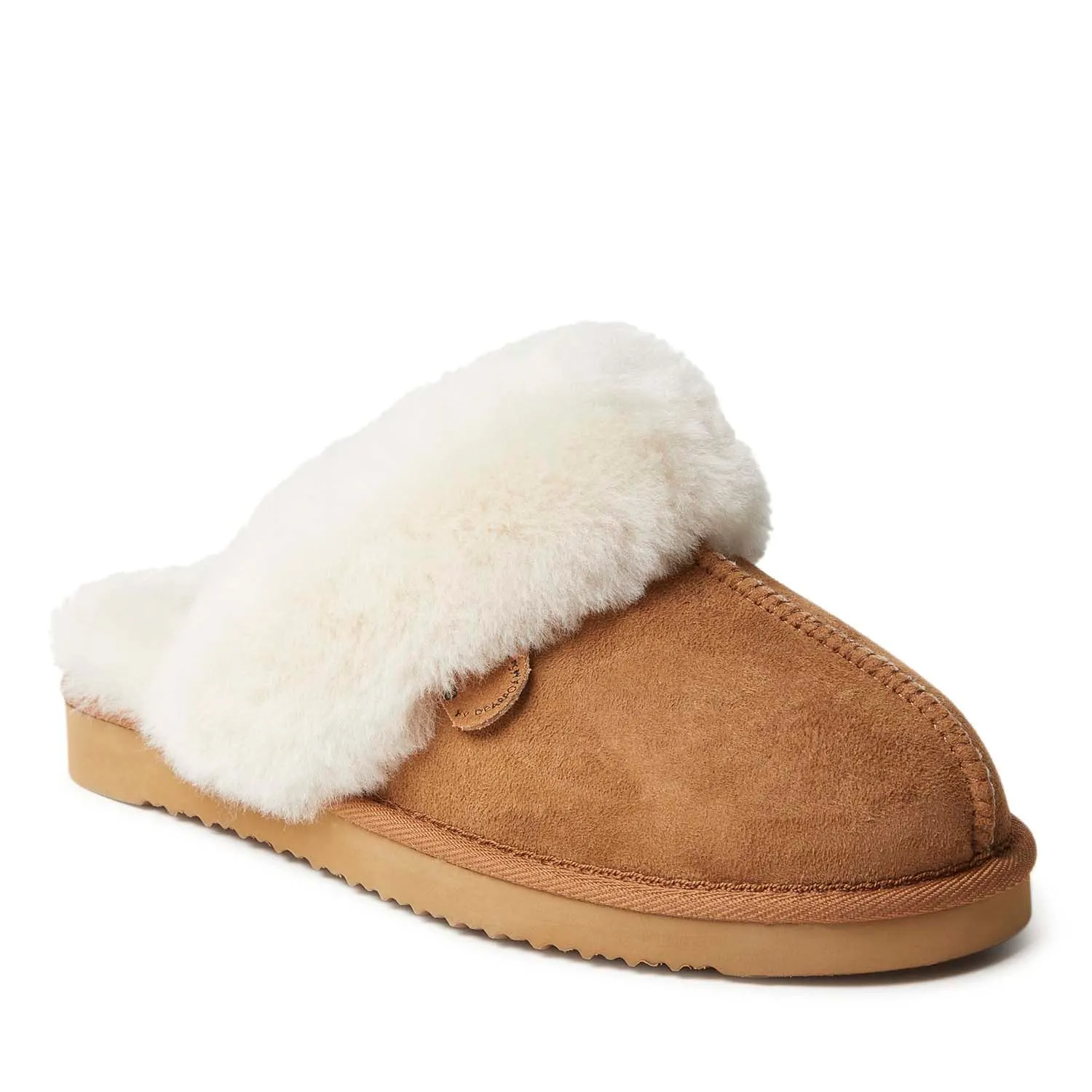 Fireside By Dearfoams Damen Sydney Echte Schaffell Pantoffeln Hey Dude Schuhe