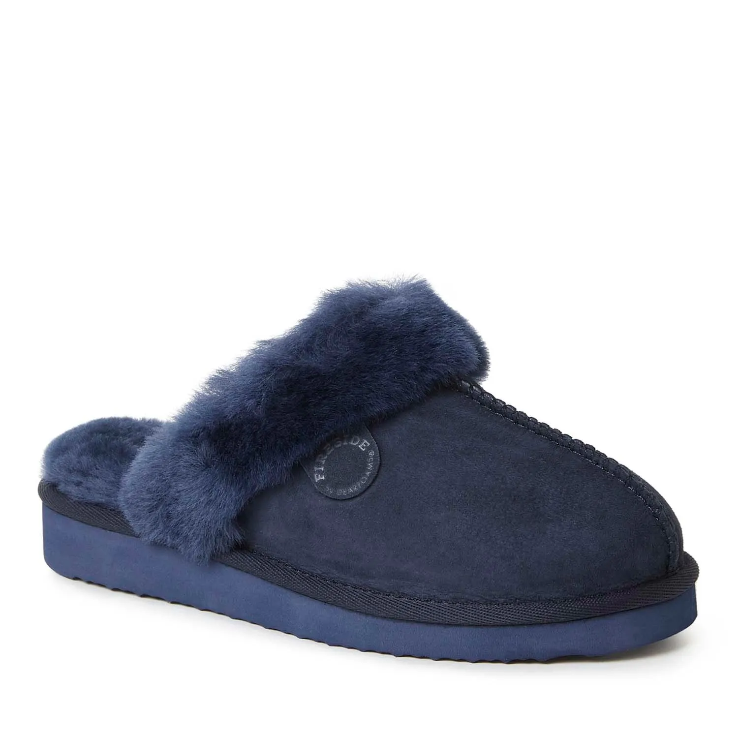 Fireside By Dearfoams Damen Sydney Echte Schaffell Pantoffeln Hey Dude Schuhe
