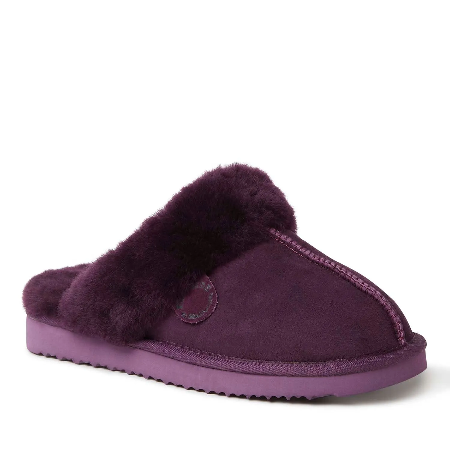Fireside By Dearfoams Damen Sydney Echte Schaffell Pantoffeln Hey Dude Schuhe