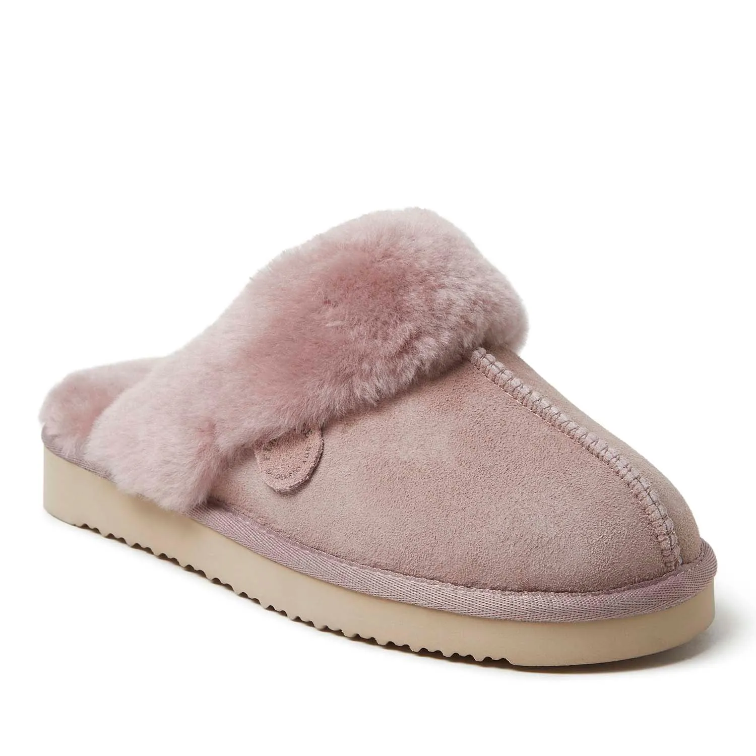 Fireside By Dearfoams Damen Sydney Echte Schaffell Pantoffeln Hey Dude Schuhe