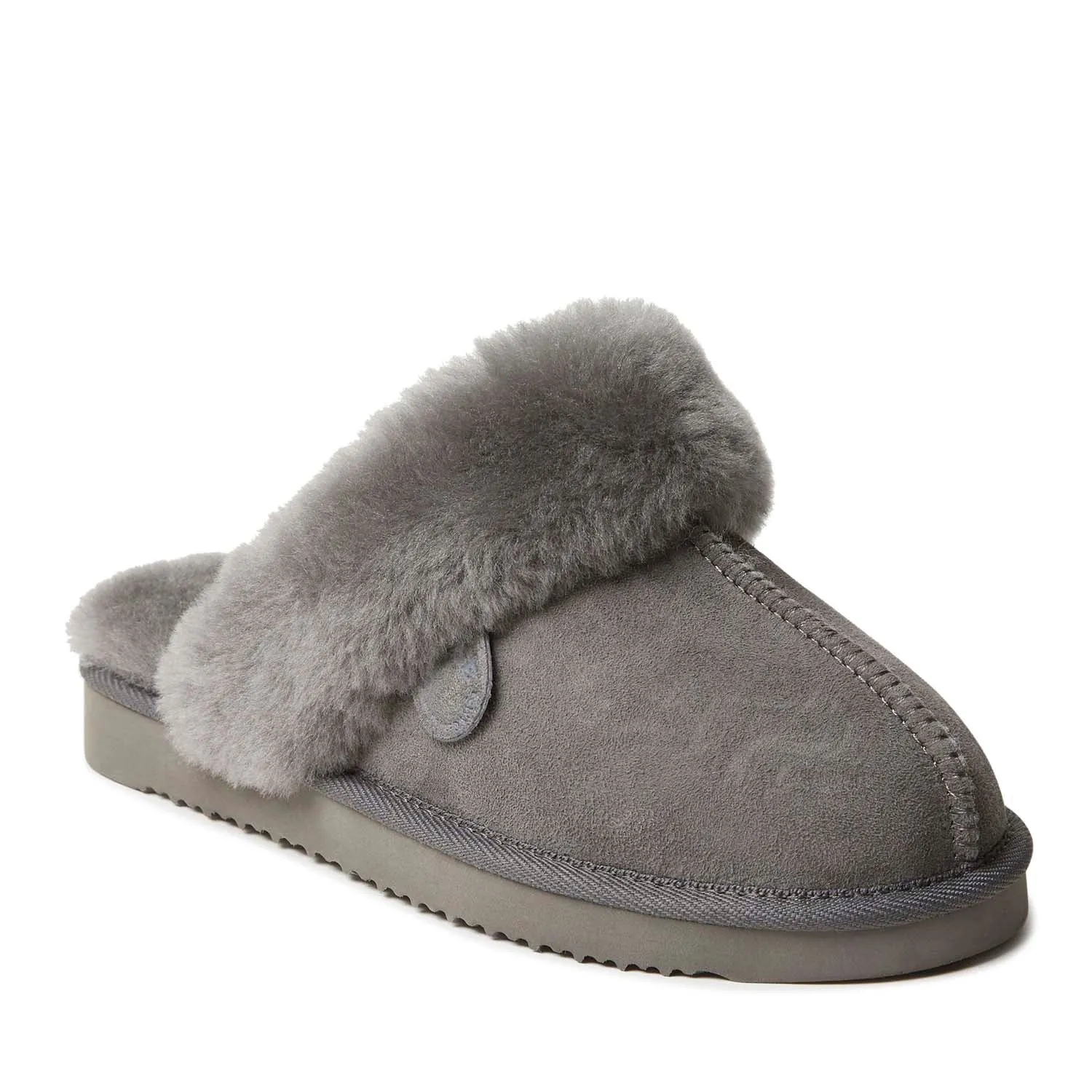 Fireside By Dearfoams Damen Sydney Echte Schaffell Pantoffeln Hey Dude Schuhe