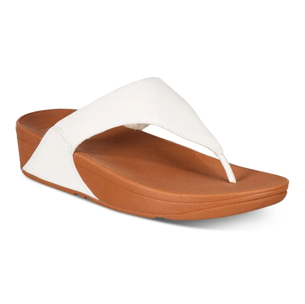 FITFLOP Damen Lulu 2 Thong Weiß Leder