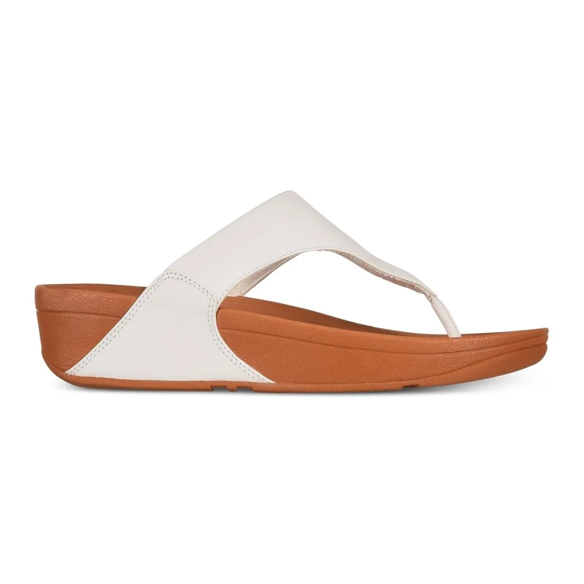 FITFLOP Damen Lulu 2 Thong Weiß Leder