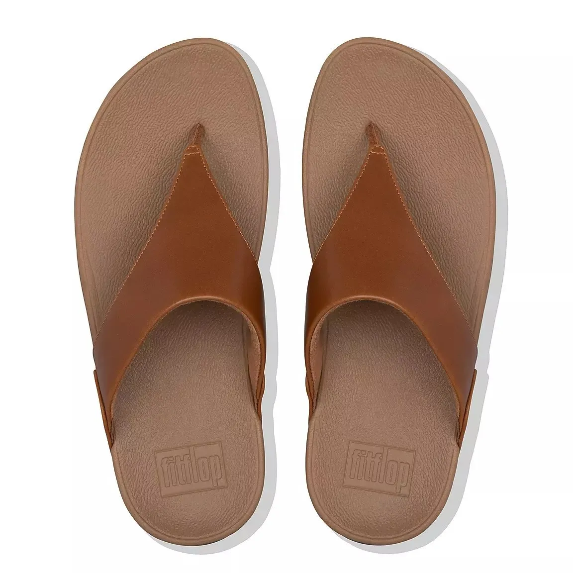 FitFlop Damen Lulu Hellbraunes Leder