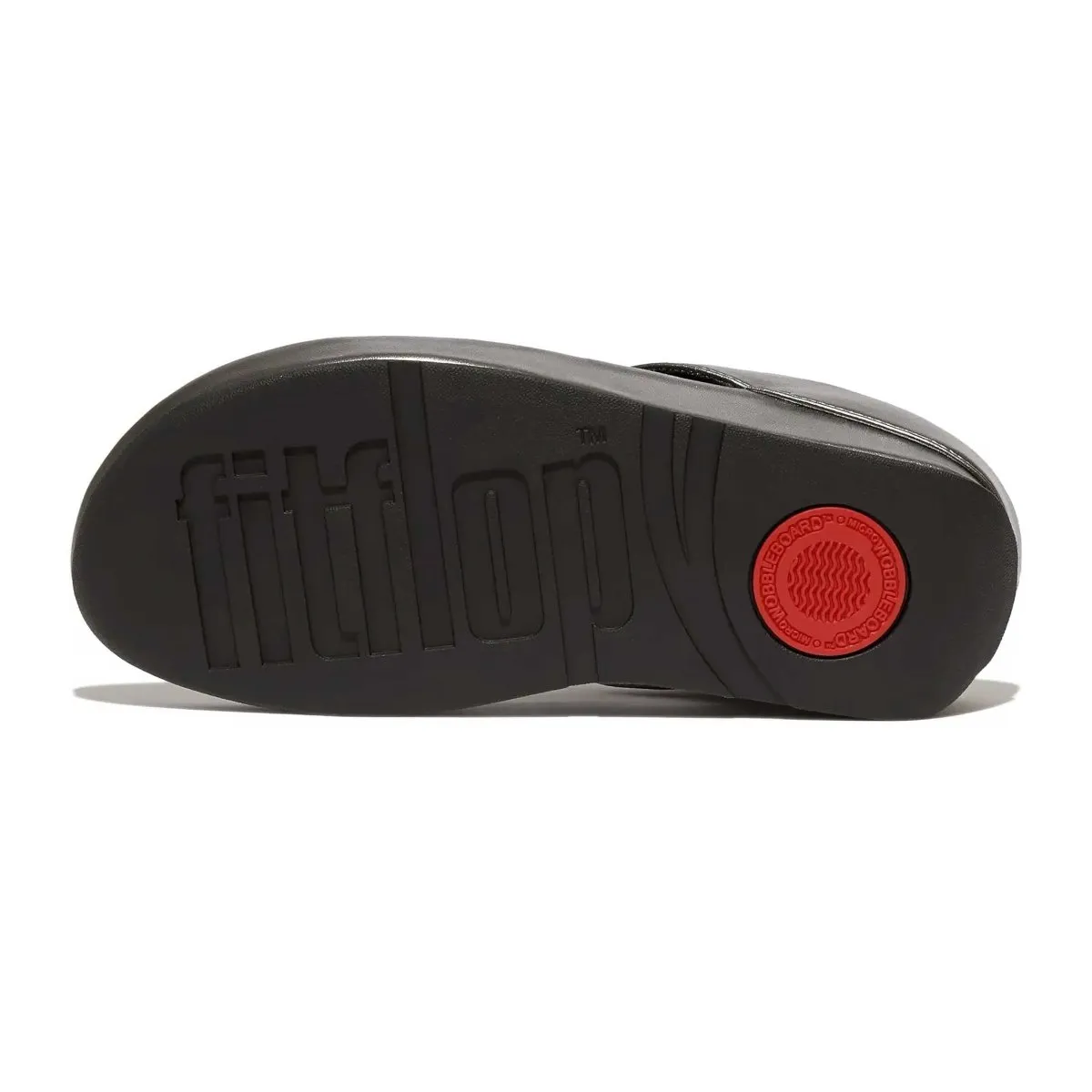 FitFlop Damen Rumba Perlen Zinn/Schwarz Zehenstegsandale