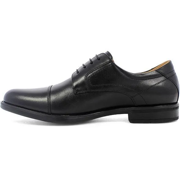 Florsheim Herren Midtown Cap Toe Oxford Schwarz