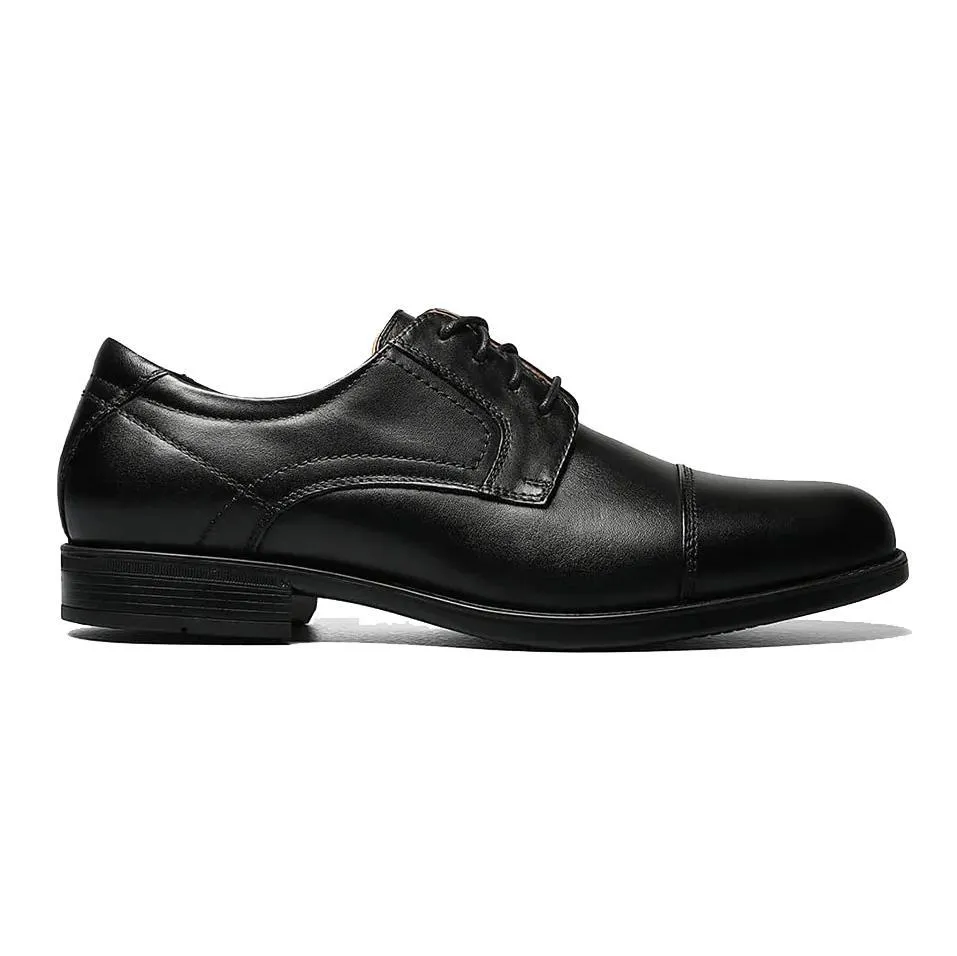 Florsheim Herren Midtown Cap Toe Oxford Schwarz