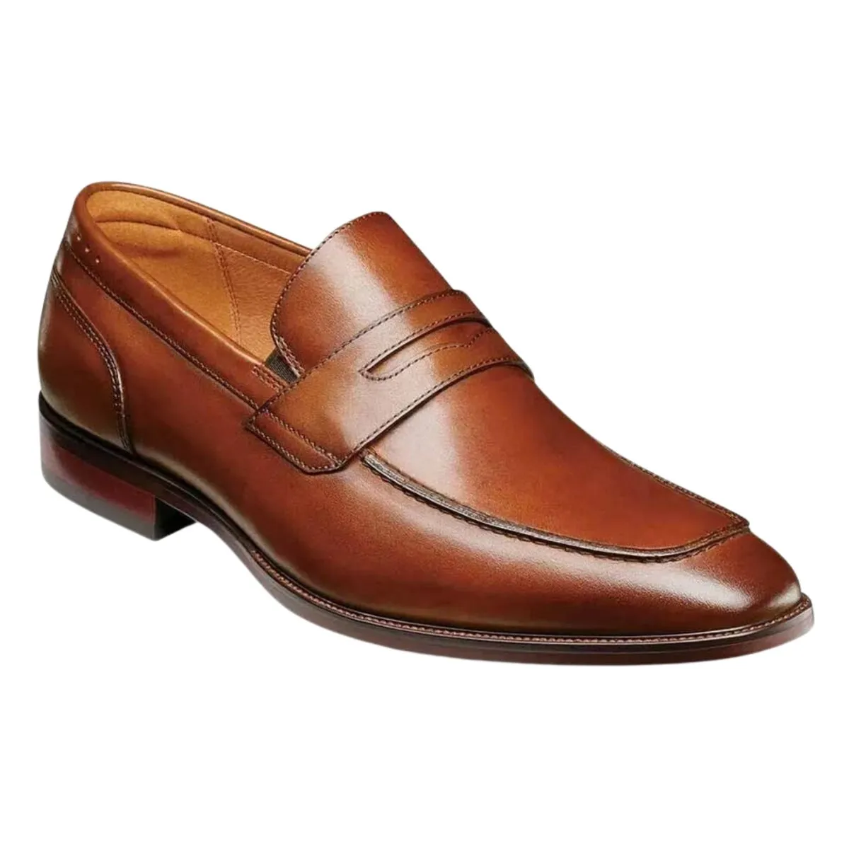 Florsheim Herren Sorrento Moc Zehen Penny Cognac