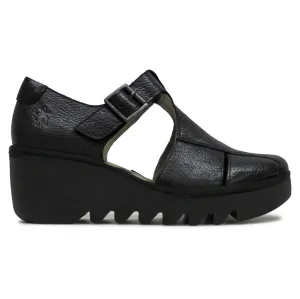 Fly London BURI481FLY Wildleder Damen Keilabsatz Schuhe