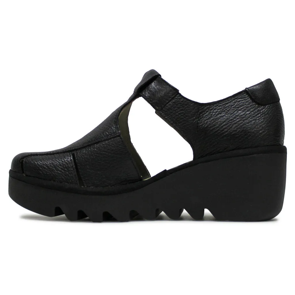 Fly London BURI481FLY Wildleder Damen Keilabsatz Schuhe