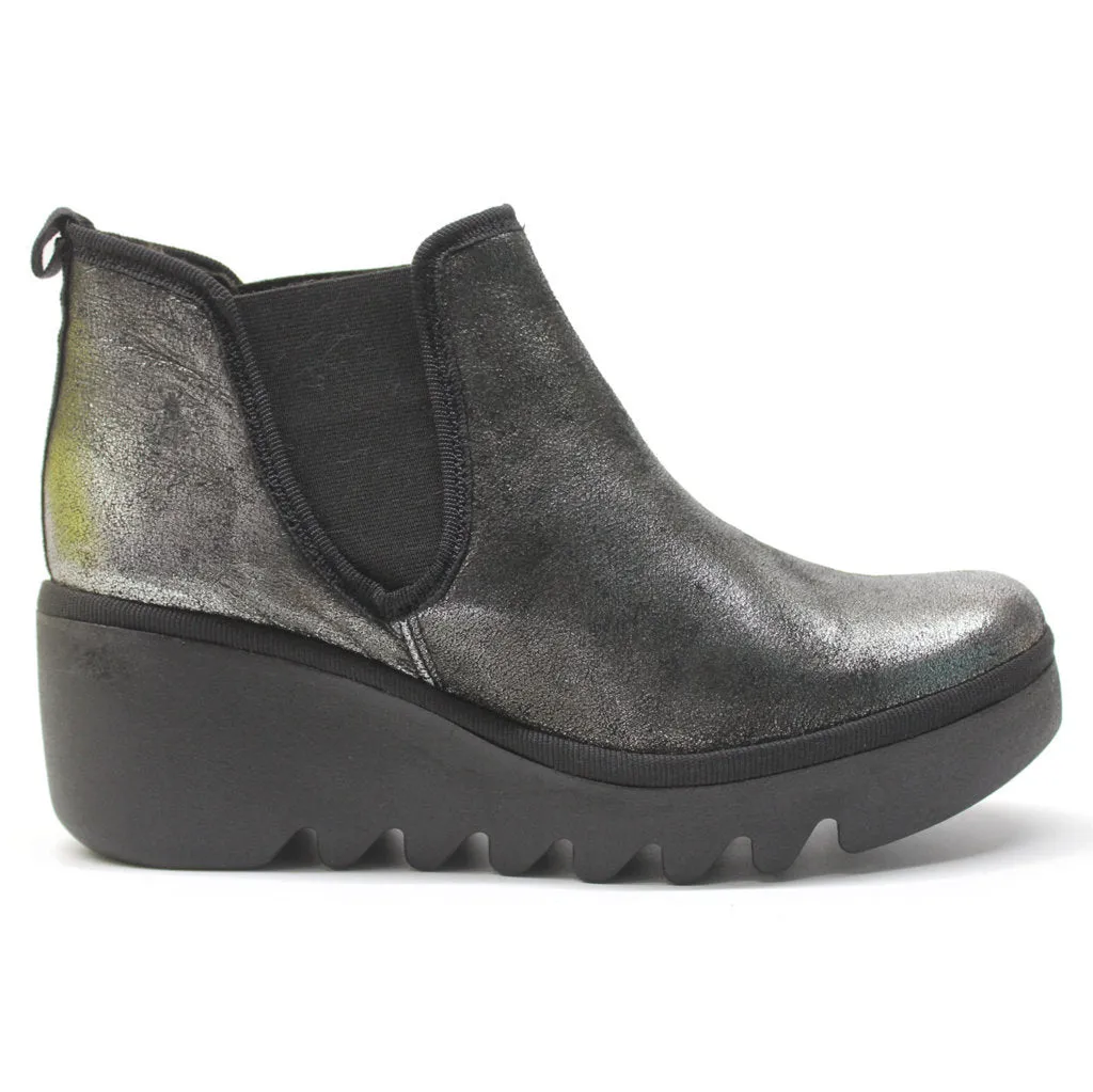 Fly London Byne349Fly Leder Chelsea Stiefeletten für Damen