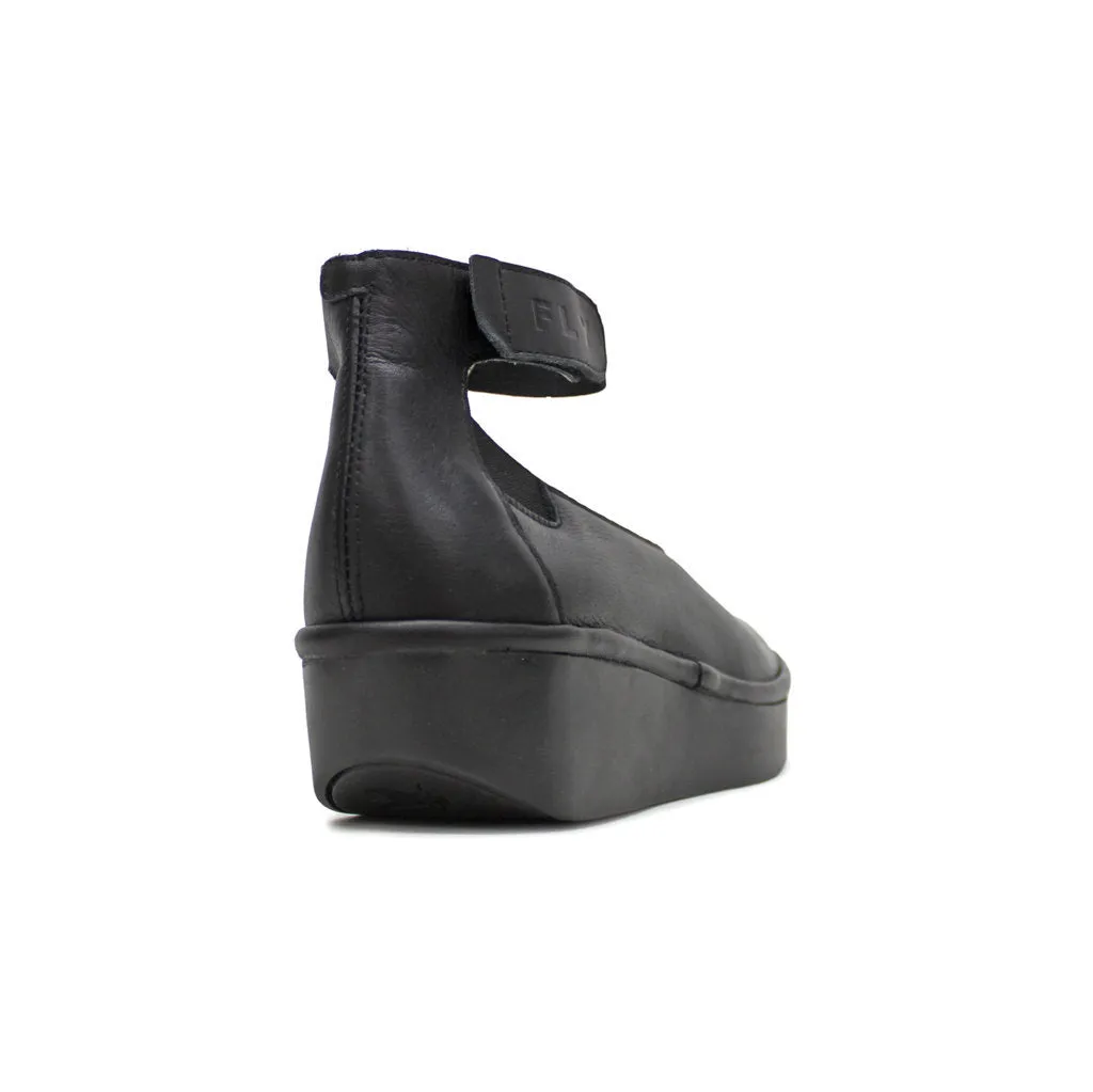 Fly London JOZI499FLY Göteborg Leder Damenschuhe mit Klettverschluss