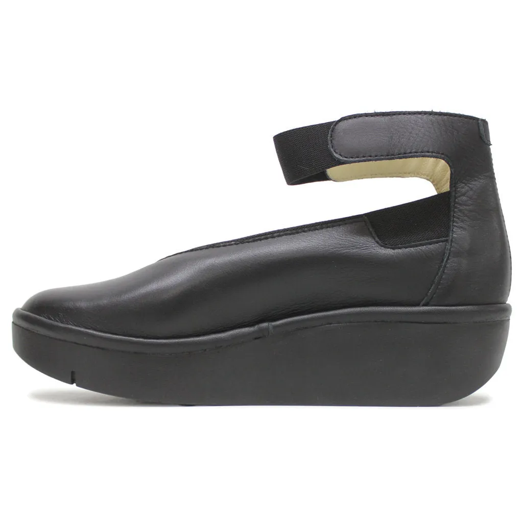 Fly London JOZI499FLY Göteborg Leder Damenschuhe mit Klettverschluss