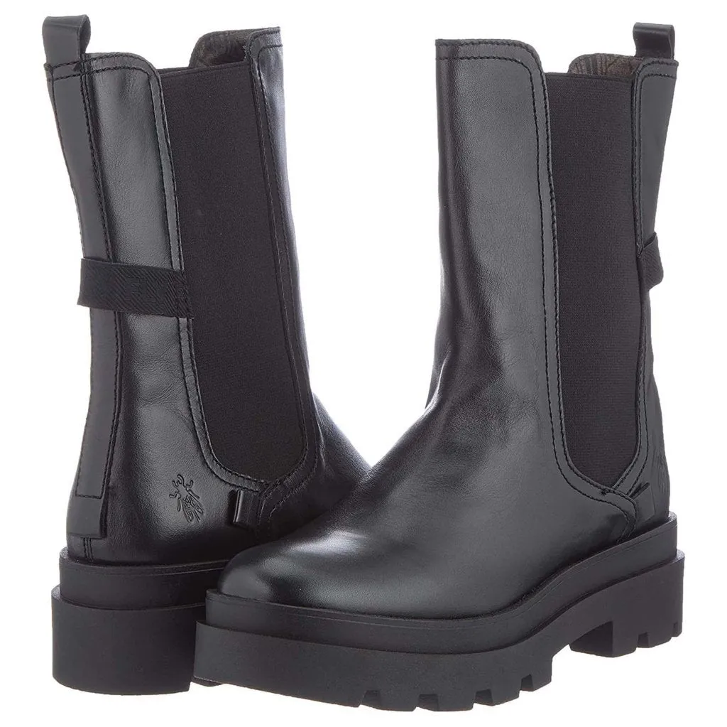 Fly London Judy819Fly Nappa-Lederschafstiefel für Damen