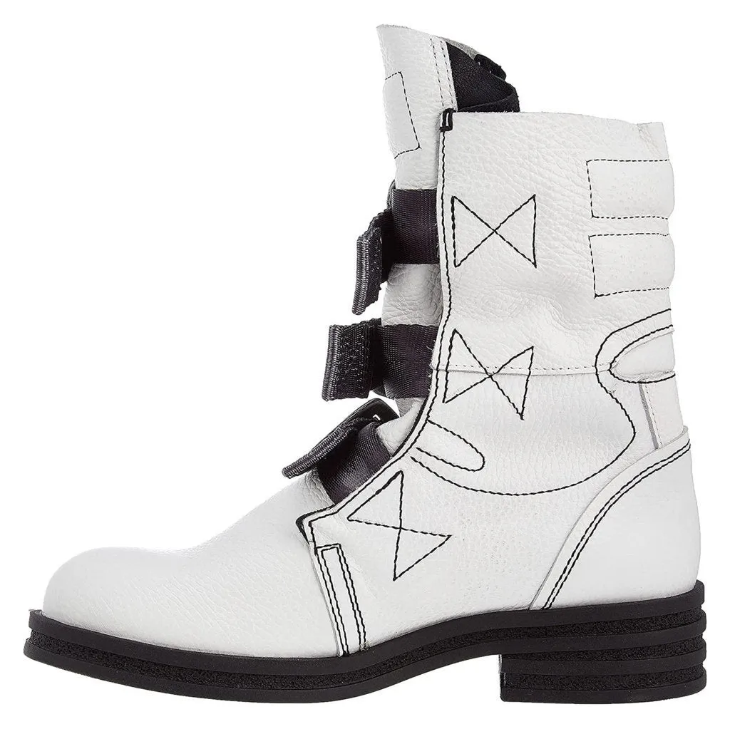 Fly London Kiff682Fly Leder Damen Schnürstiefeletten