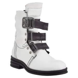 Fly London Kiff682Fly Leder Damen Schnürstiefeletten
