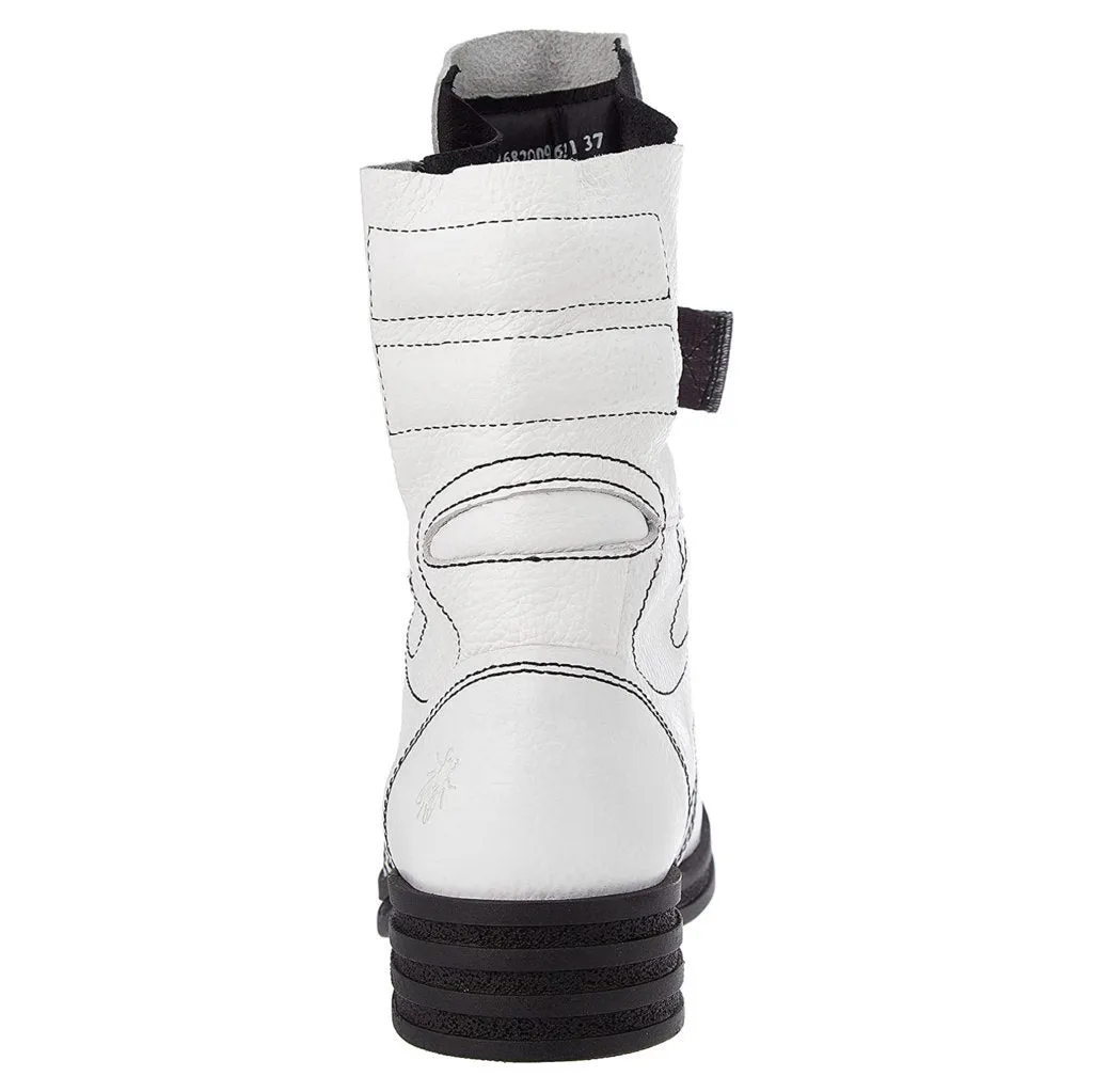 Fly London Kiff682Fly Leder Damen Schnürstiefeletten