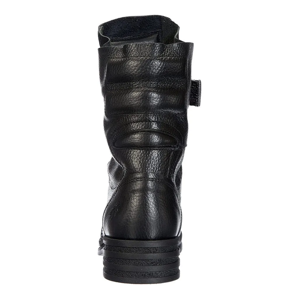 Fly London Kiff682Fly Leder Damen Schnürstiefeletten
