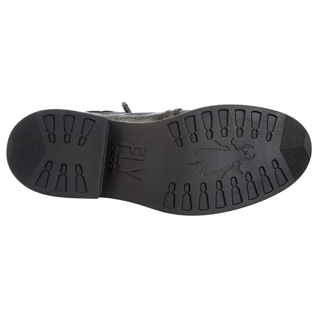 Fly London Kiff682Fly Leder Damen Schnürstiefeletten