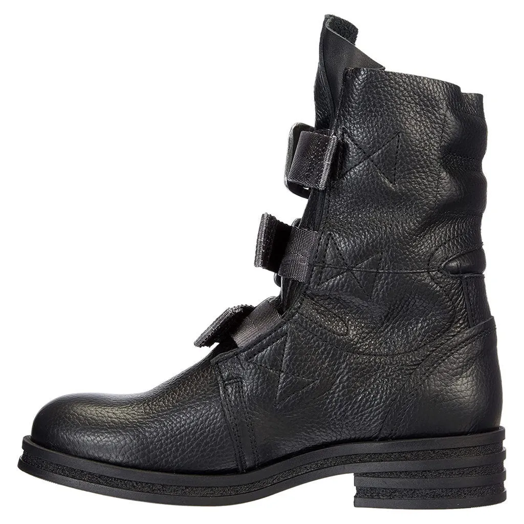 Fly London Kiff682Fly Leder Damen Schnürstiefeletten