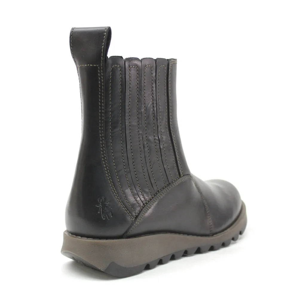 Fly London Suzy899Fly Rug Leder Stiefeletten für Damen mit Reißverschluss