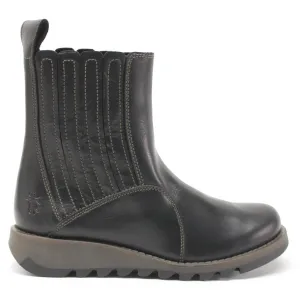 Fly London Suzy899Fly Rug Leder Stiefeletten für Damen mit Reißverschluss
