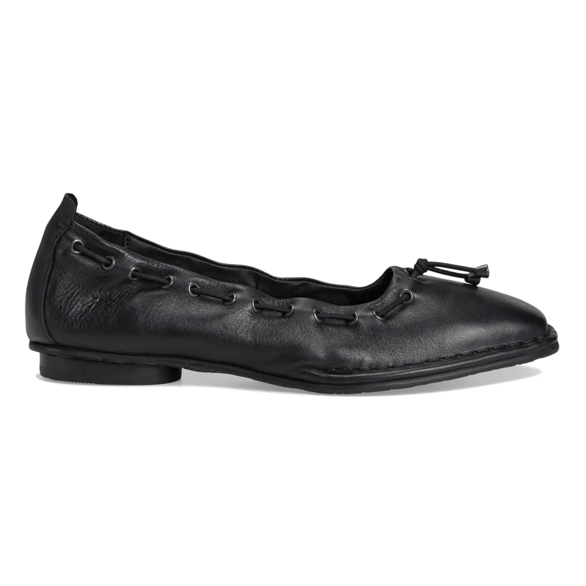 Fly London Damen BAPI264 Schwarz Samt Leder