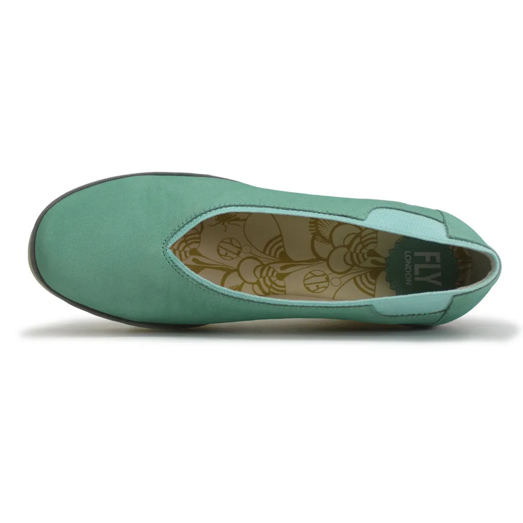 Fly London Yoza438Fly Leder Damen Keilabsatz Schuhe