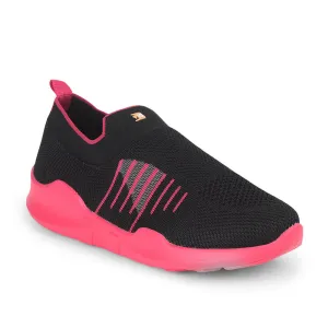 Force 10 Schlupfschuhe ohne Schnürung für Damen in Schwarz AVILA-36 von Liberty