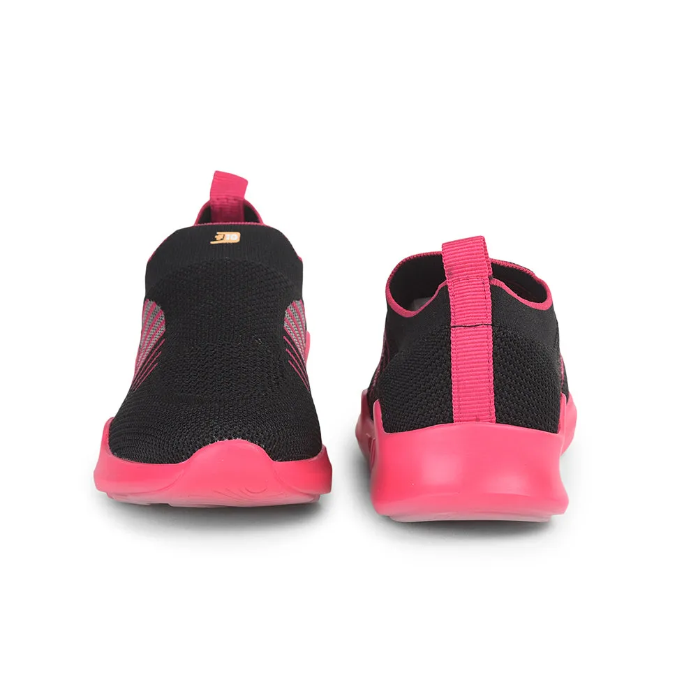 Force 10 Schlupfschuhe ohne Schnürung für Damen in Schwarz AVILA-36 von Liberty