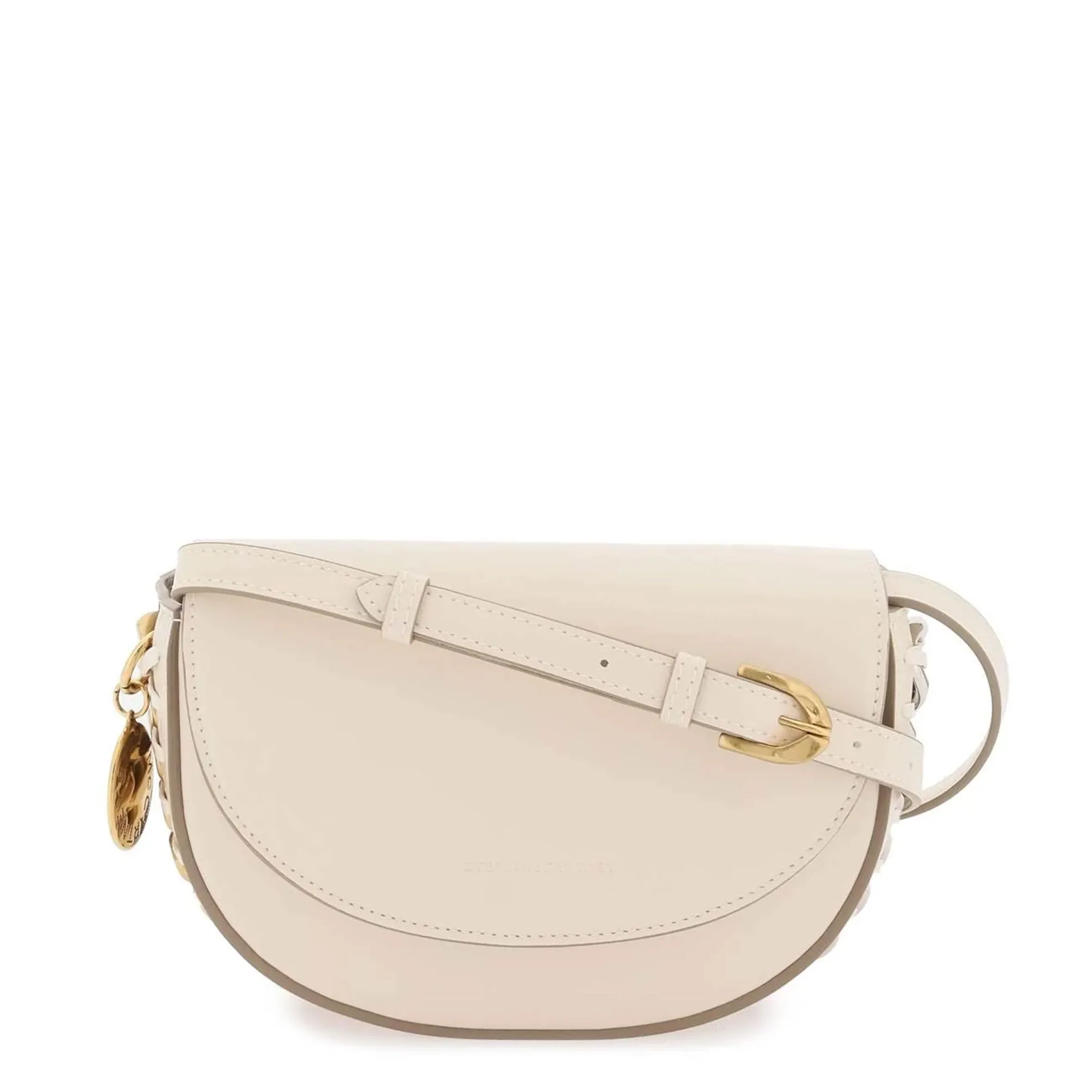 Frayme Small Flap Bag Alter Mat, Weiße Taschen_Stella Mccartney_Taschen