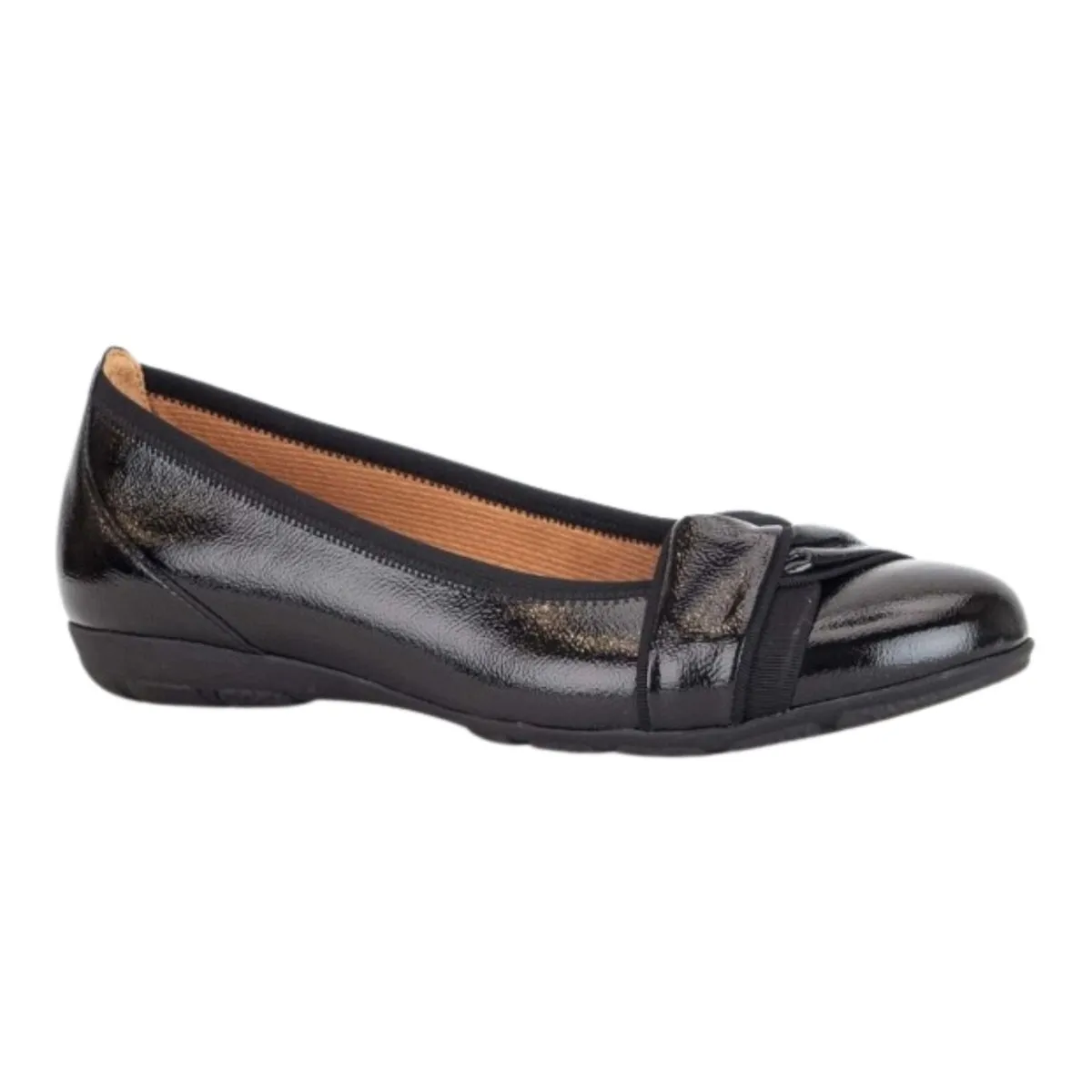 Gabor Damen 54.165.97 Ballettschuhe Schwarz