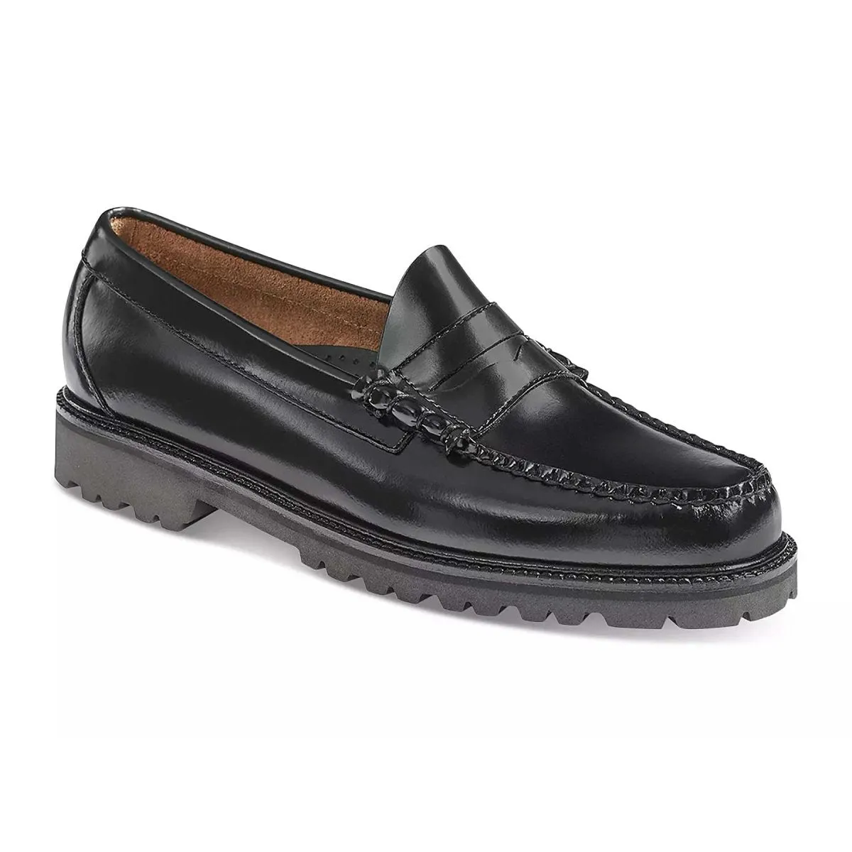 G.H. Bass Herren Larson Lug WeeJun Schwarz